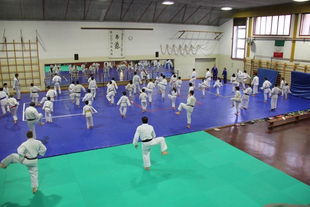 Allenamento collegiale Judo, pizzate e cinema